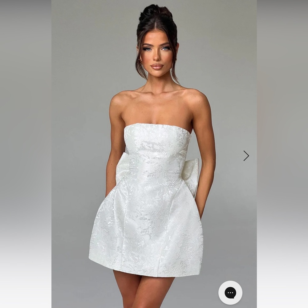 Babyboo Elenora Mini Dress- Ivory